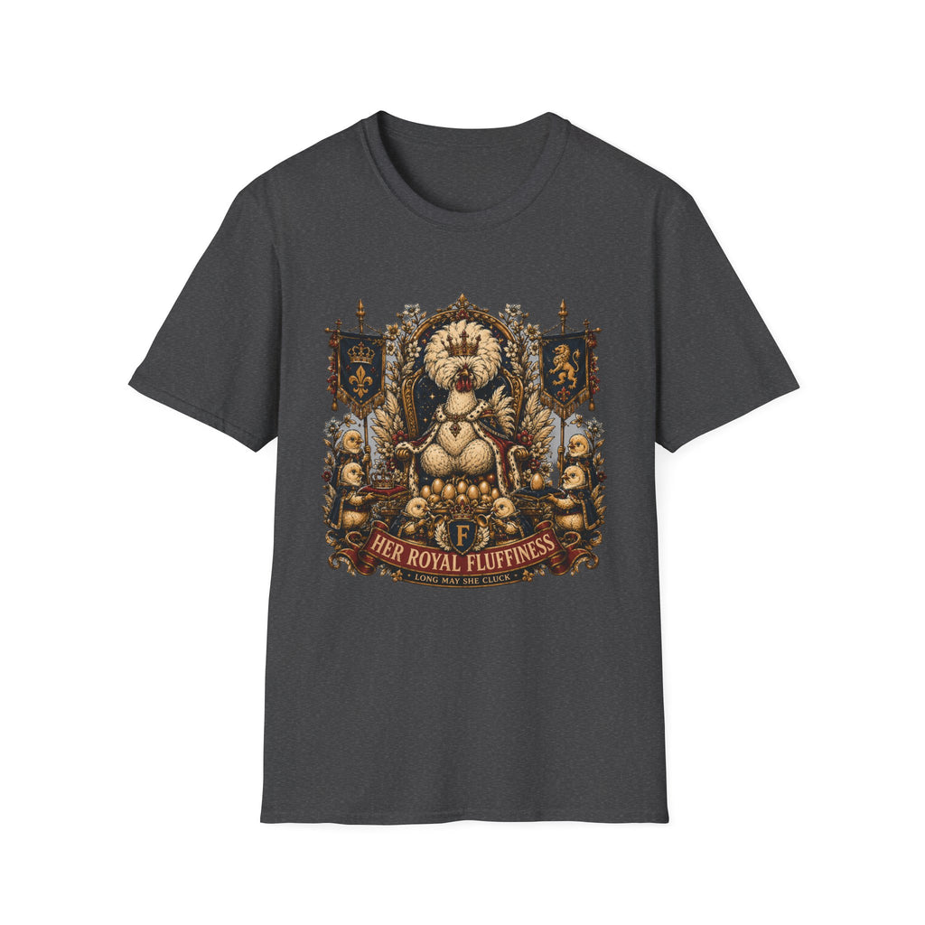 Royal Fluffiness — Queen of Eggs, ruler of the coop Polish Chicken T-Shirt