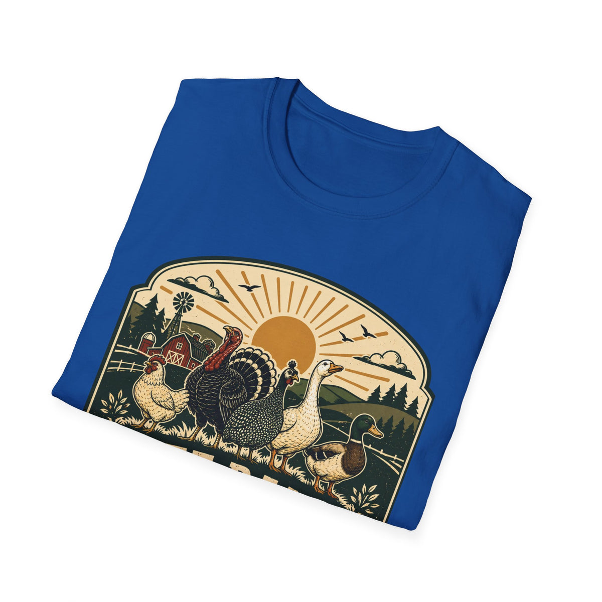 Free Range Fearless T-Shirt — Vintage Farm Family Graphic Tee