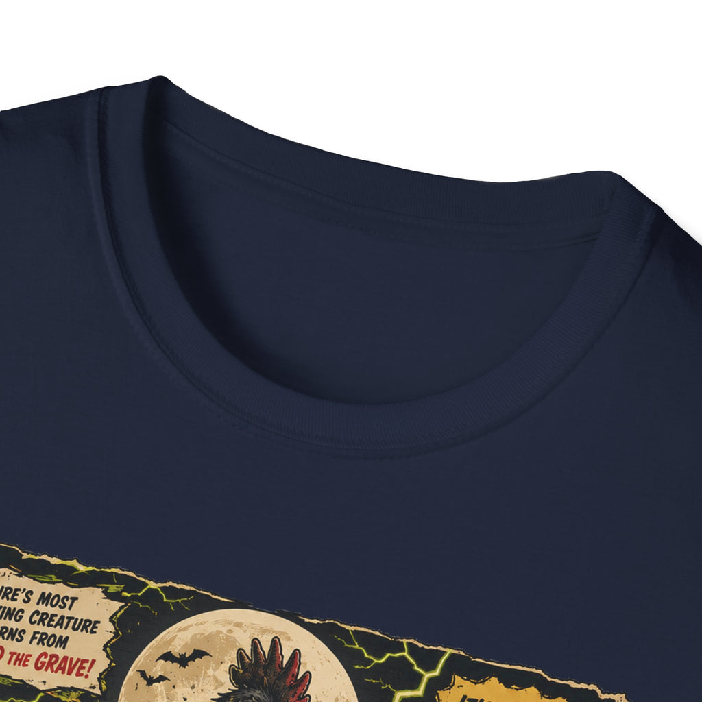 Attack of the Undead Hen T-Shirt — Zombie Chicken Halloween Tee