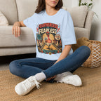 Featherless is Fearless Fashion Show T-Shirt — Fashion Show Rooster Tee