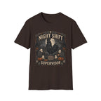Night Shift Supervisor Ayam Cemani T-shirt, photo 4
