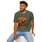 Red Feather Ranch Emblem T-Shirt — Rhode Island Red Heritage Tee