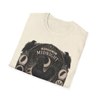 Master of Midnight Feathers Ayam Cemani T-Shirt — Gothic Rooster Graphic Tee