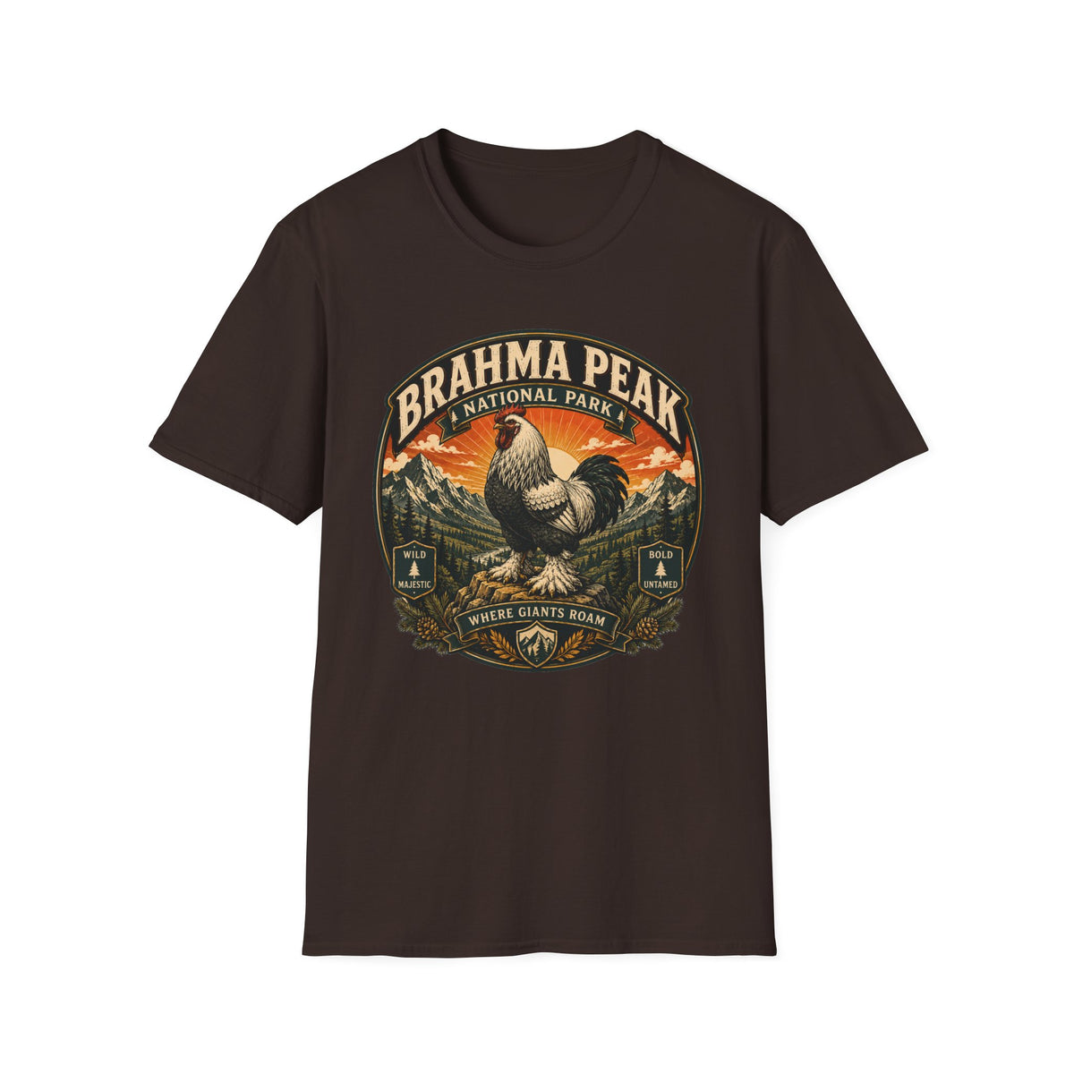 Brahma Peak National Park Brahma T-shirt, photo 4