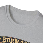 Born to Stand Out Rock Band T-Shirt — Rock Band Naked Neck Rooster Tee