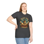 Tiny Quail Adventures T-Shirt — Backyard Bird Keeper Vintage Graphic Tee