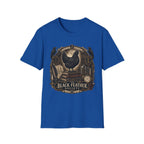 The Black Feather Society Ayam Cemani T-Shirt — Vintage Emblem Rooster Tee
