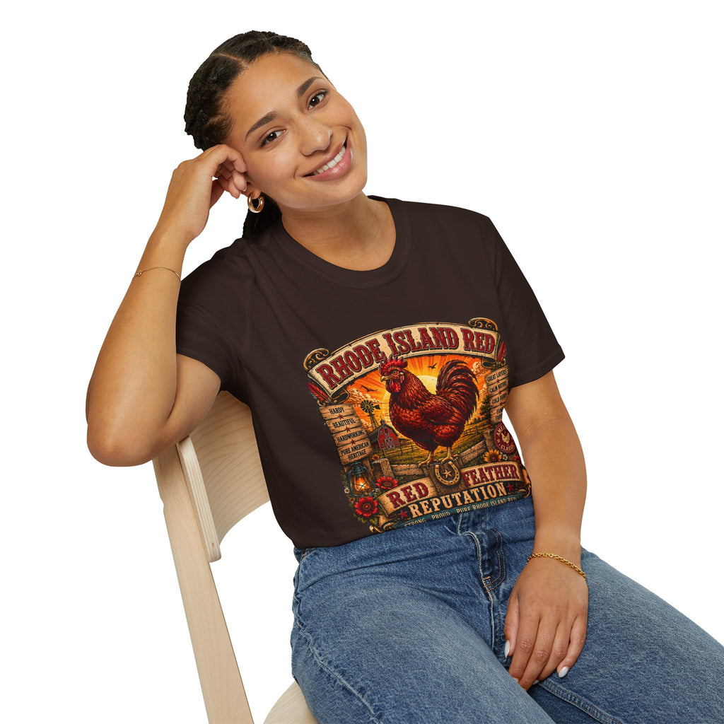 Rhode Island Red Reputation T-Shirt — Heritage Breed Graphic Tee