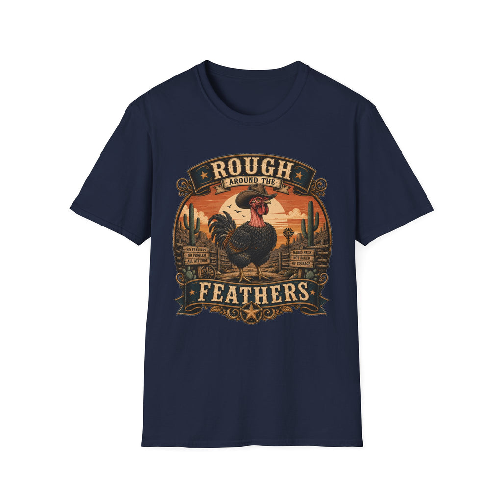 Rough Feathers and Desert Pride Naked Neck T-shirt, photo 5