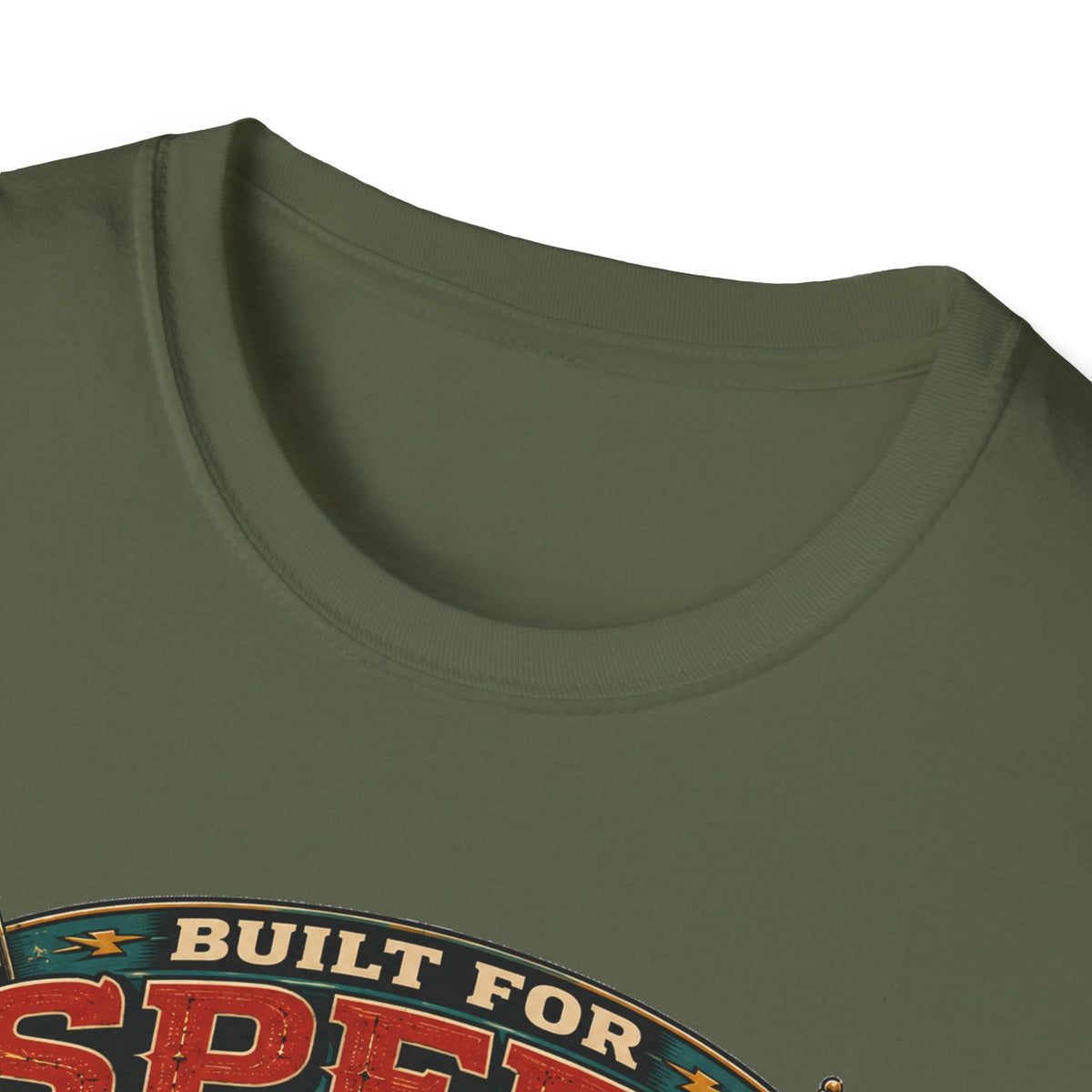 Built for Speed Barnyard Dash Indian Runner T-Shirt — Designed for Chaos Tee