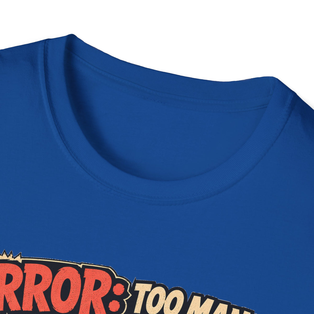 Too Many Chickens Error T-Shirt — Chicken Math Calculator Tee