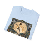Grace in Motion Indian Runner T-Shirt — Elegant Duck Portrait Tee