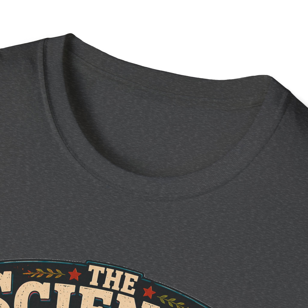 The Science Is Undeniable T-Shirt — Chicken Math Pie Chart Tee