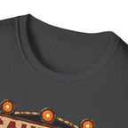 Zombie Chicken Crossing at Night T-Shirt — Spooky Halloween Poultry Tee