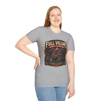 Full Volume Since Sunrise Guinea Fowl T-Shirt — Rock Concert Poultry Poster Tee