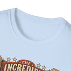 Incredible Feathered Strongman Brahma T-Shirt — Vintage Poster Rooster Tee
