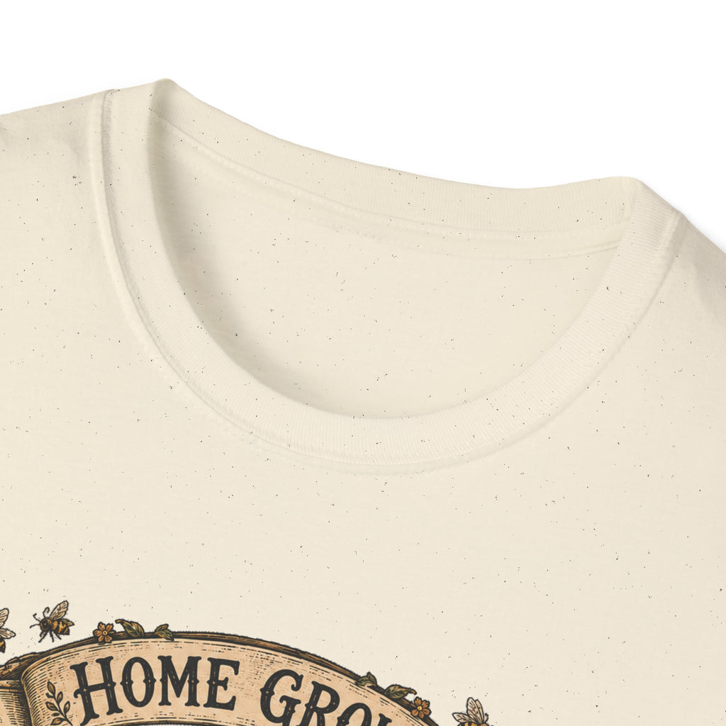 Home Grown and Golden Cochin T-Shirt — Garden Hen & Chicks Tee