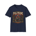 Full Volume Since Sunrise Guinea Fowl T-Shirt — Rock Concert Poultry Poster Tee