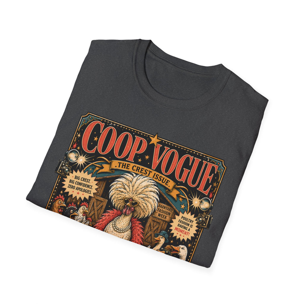 Coop Vogue Barnyard Fashion Week Polish Chicken T-Shirt