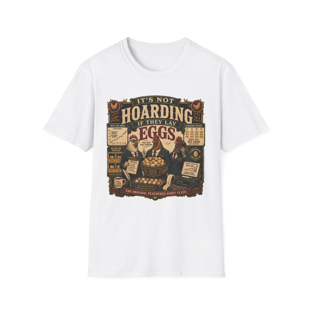 It's Not Hoarding If They Lay Eggs T-shirt, photo 2