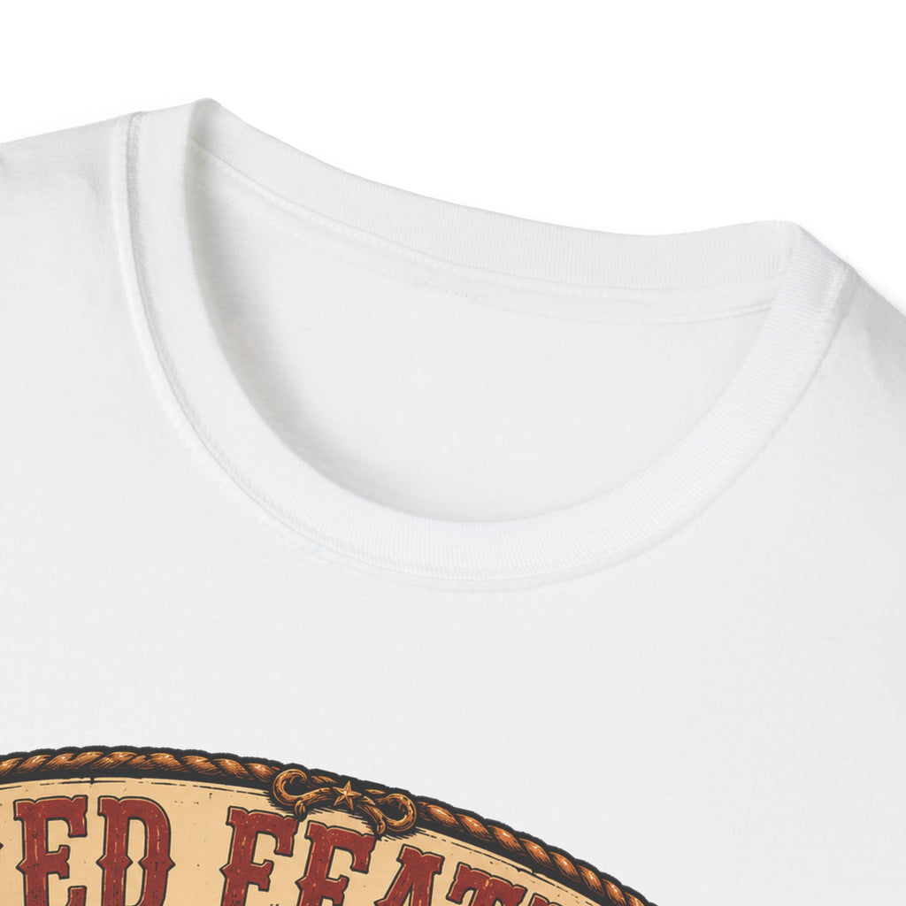 Red Feather Ranch Emblem T-Shirt — Rhode Island Red Heritage Tee