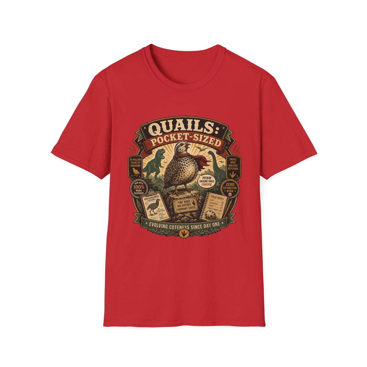 Quailasaurus T-shirt, photo 2