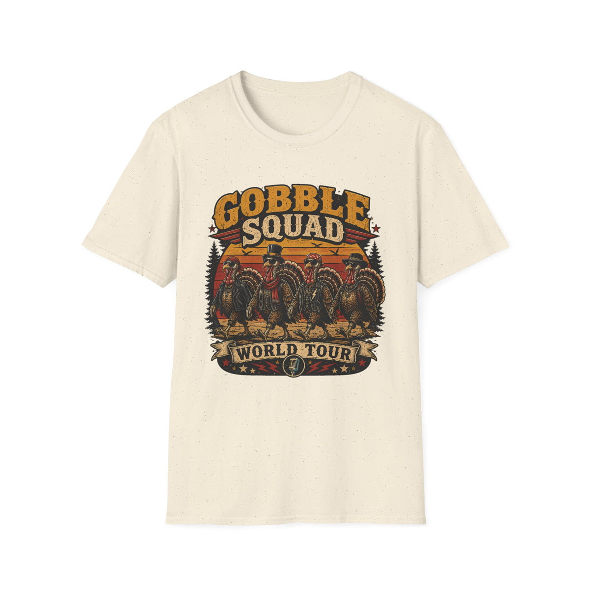 Gobble Squad World Turkey Tour T-shirt, photo 5