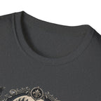 The Midnight Monarch Ayam Cemani T-Shirt — Moonlit Rooster Graphic Tee