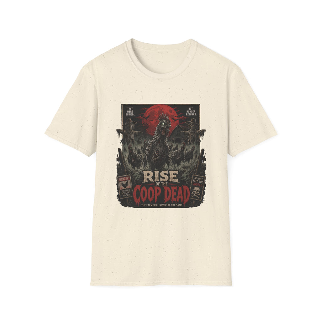 Rise of the Undead Poultry T-Shirt — Zombie Chicken Uprising Tee