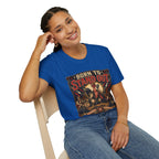 Born to Stand Out Rock Band T-Shirt — Rock Band Naked Neck Rooster Tee