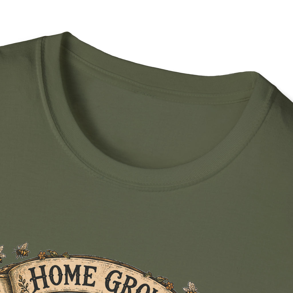 Home Grown and Golden Cochin T-Shirt — Garden Hen & Chicks Tee