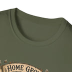 Home Grown and Golden Cochin T-Shirt — Garden Hen & Chicks Tee