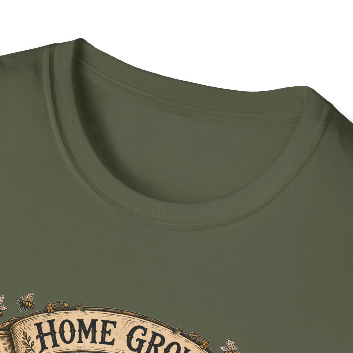 Home Grown and Golden Cochin T-Shirt — Garden Hen & Chicks Tee