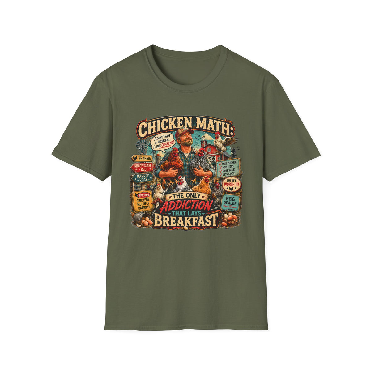 The Only Addiction That Lays Breakfast T-shirt, photo 6