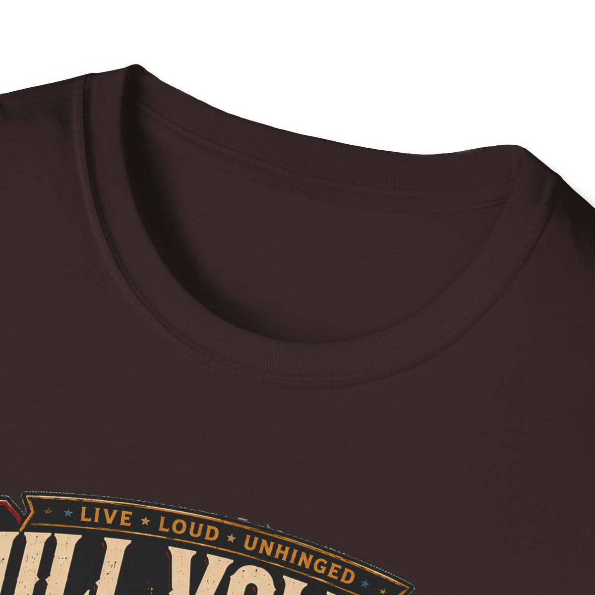 Full Volume Since Sunrise Guinea Fowl T-Shirt — Rock Concert Poultry Poster Tee
