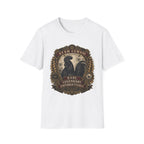 Ayam Cemani Heritage Badge T-Shirt — Rare All-Black Rooster Graphic Tee