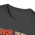 Too Many Chickens Error T-Shirt — Chicken Math Calculator Tee