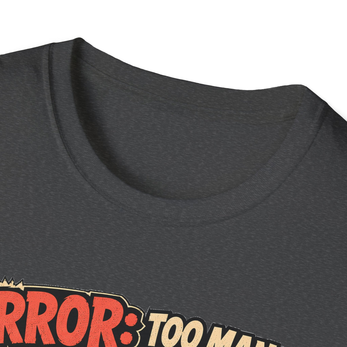 Too Many Chickens Error T-Shirt — Chicken Math Calculator Tee