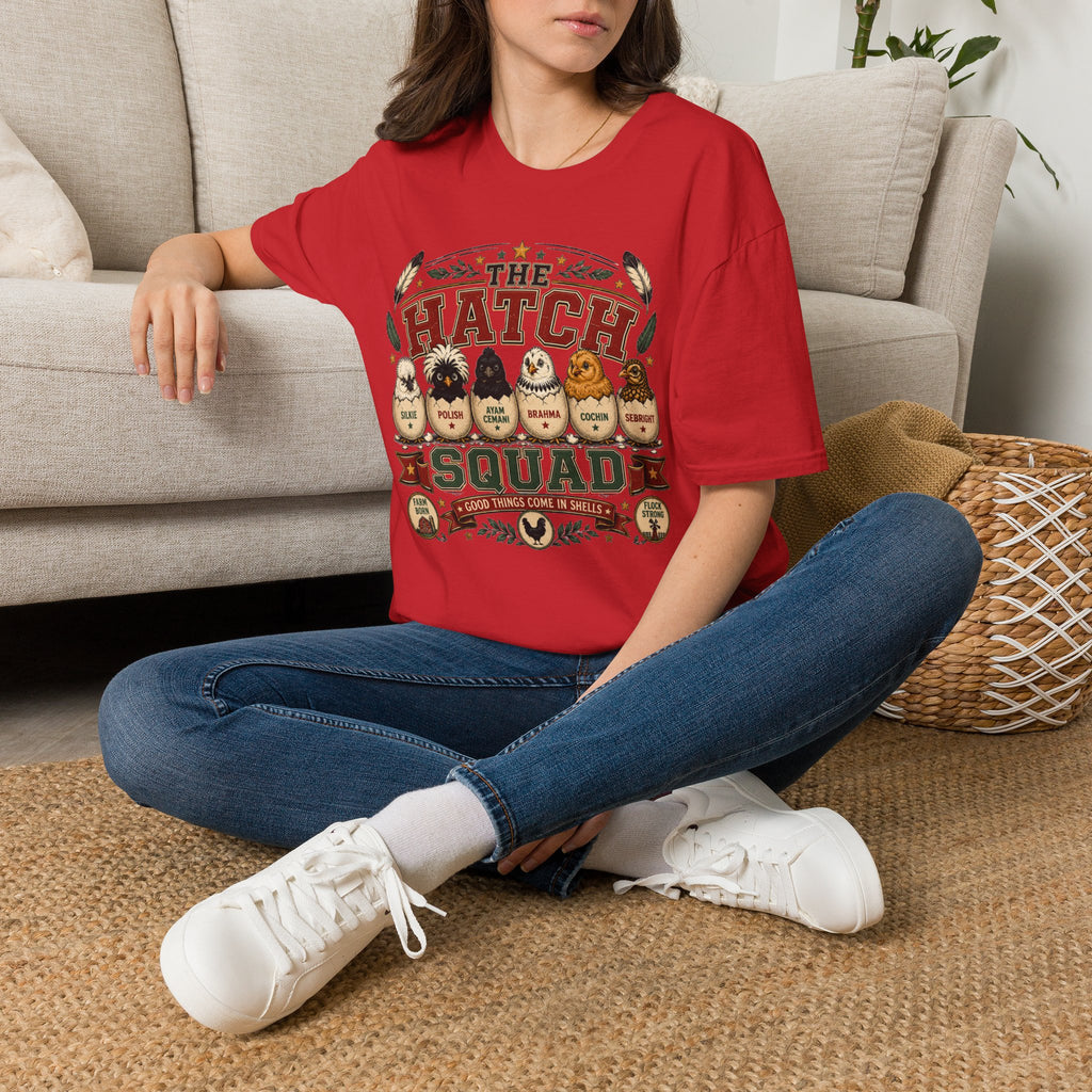 The Hatch Squad Farm Team T-Shirt — Good Things Come In Shells Tee