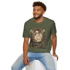 Wildflower Silkie T-Shirt — Art Nouveau Botanical Hen Tee