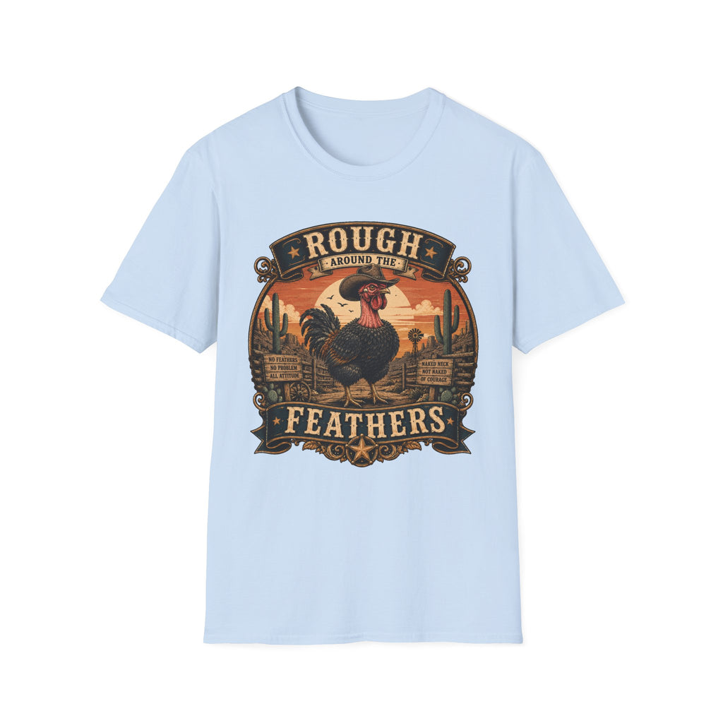 Rough Feathers and Desert Pride Naked Neck T-shirt, photo 2