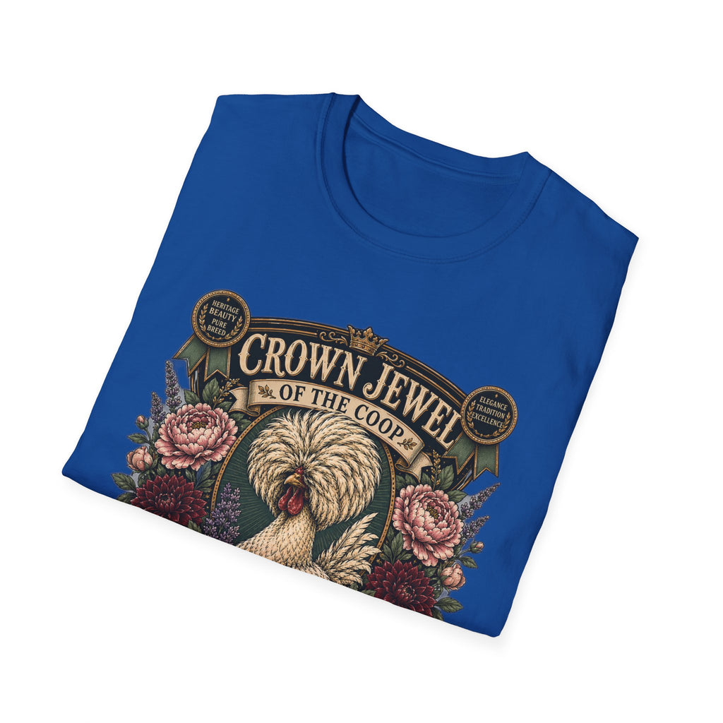 Crown Jewel of the Coop Polish Chicken T-Shirt — Rare, Refined & Remarkable