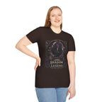 Shadow and Legend Ayam Cemani T-Shirt — Gothic Emblem Rooster Tee