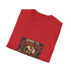 Less Feathers, More Attitude T-Shirt — Naked Neck Rooster Tee