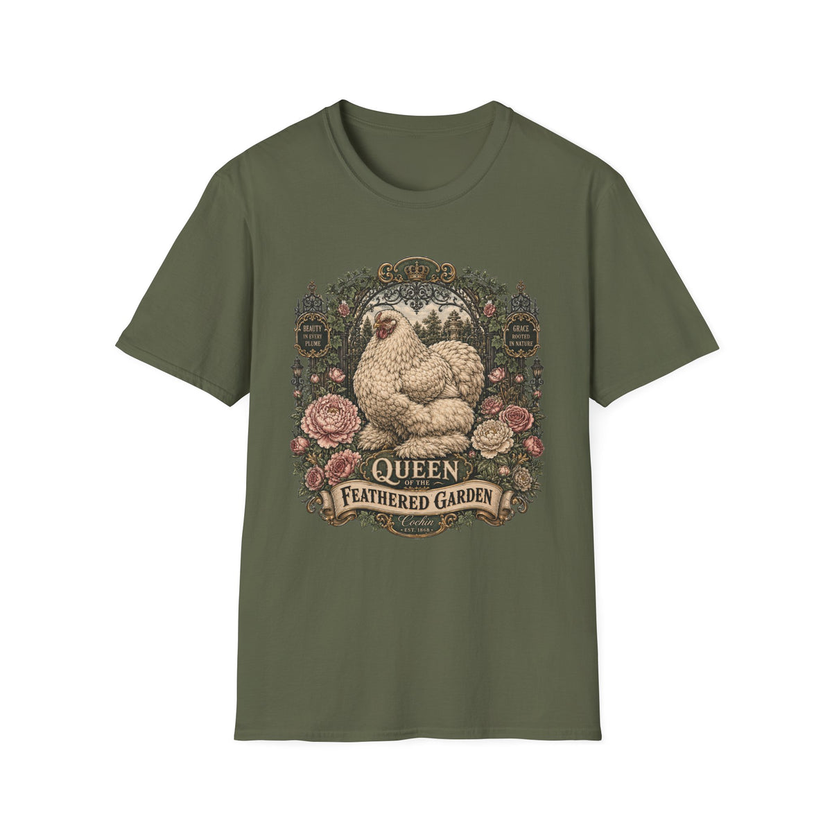 Queen of the Feathered Garden Cochin T-shirt, photo 4