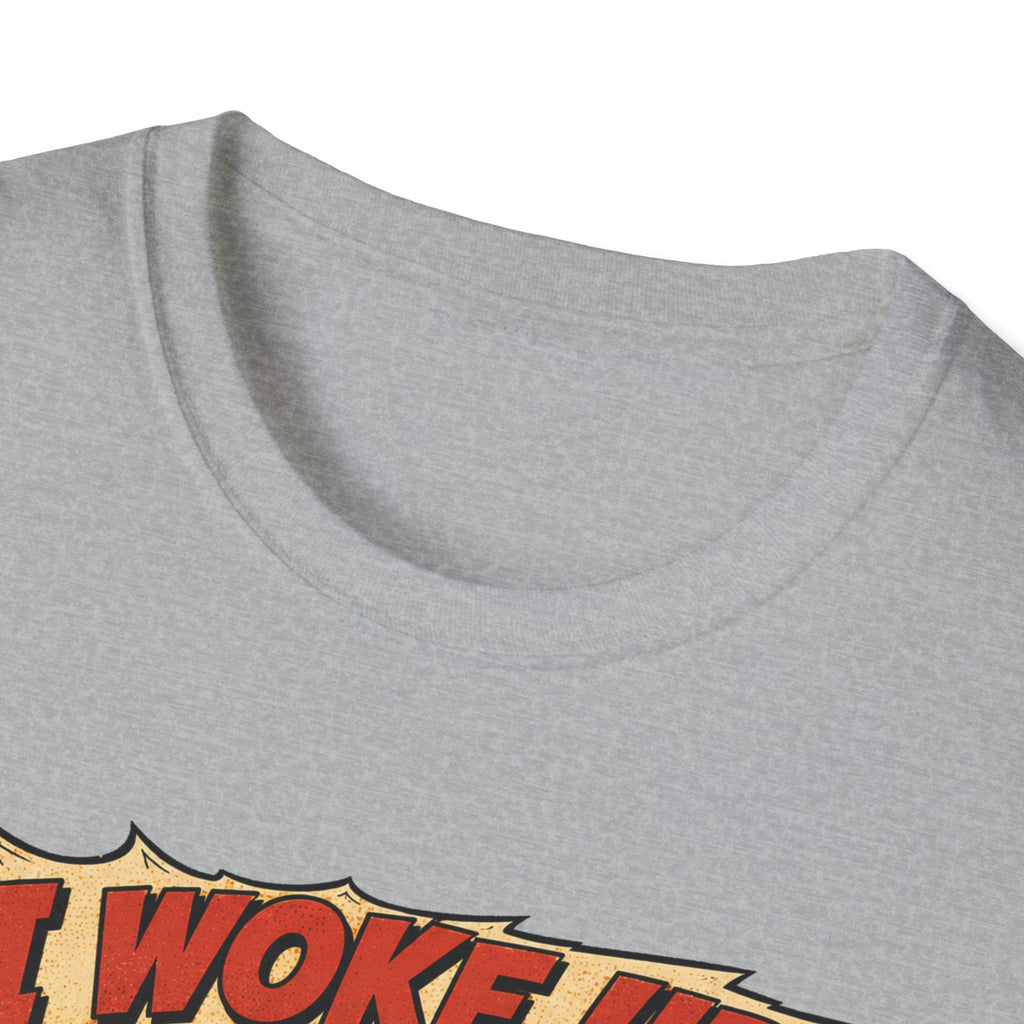 I Woke Up Like This Confidence T-Shirt — Naked Neck Rooster Tee