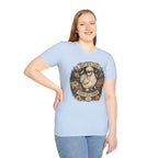 Soft as a Cloud Silkie T-Shirt — Floral Wreath Hen Tee