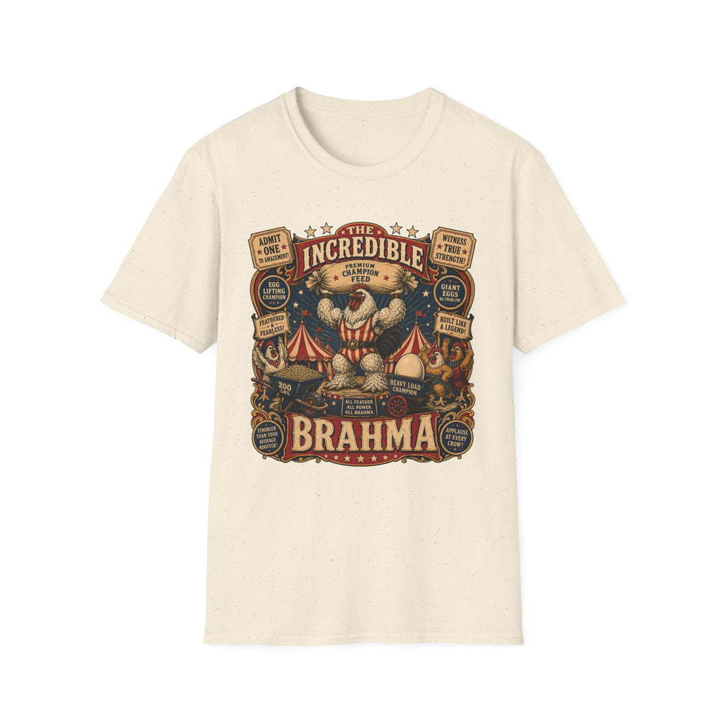 Incredible Feathered Strongman Brahma T-shirt, photo 5