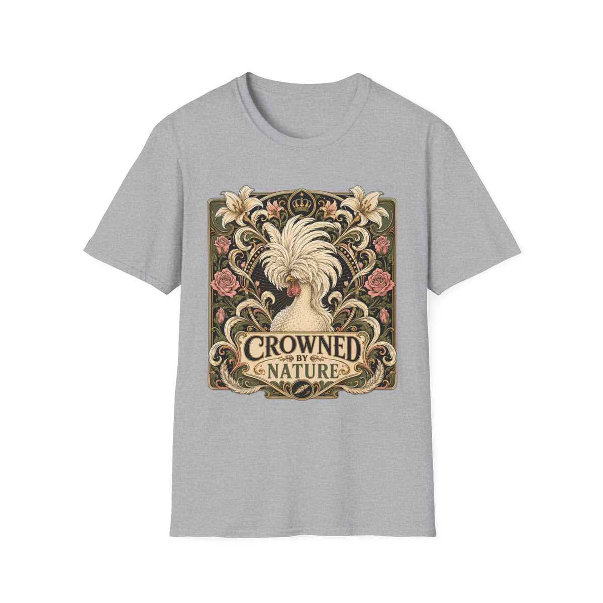 Crowned by Nature Polish Chicken T-shirt, photo 4