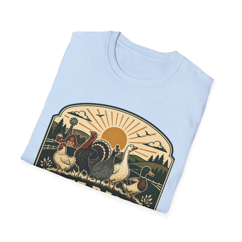 Free Range Fearless T-Shirt — Vintage Farm Family Graphic Tee